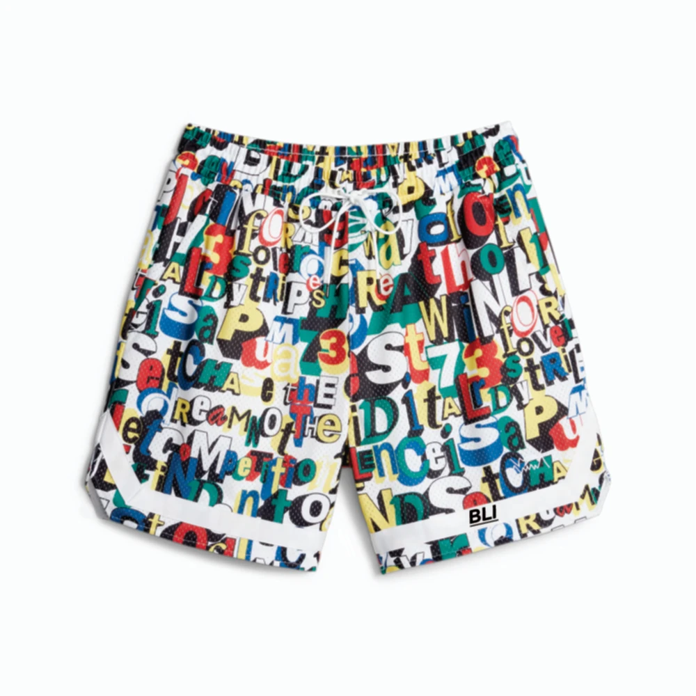 High Quality Sublimated Printing Elastic Waist Men Swim Trunks Male Boxer Shorts Surf Shorts Male Bathing Suit Beachwear