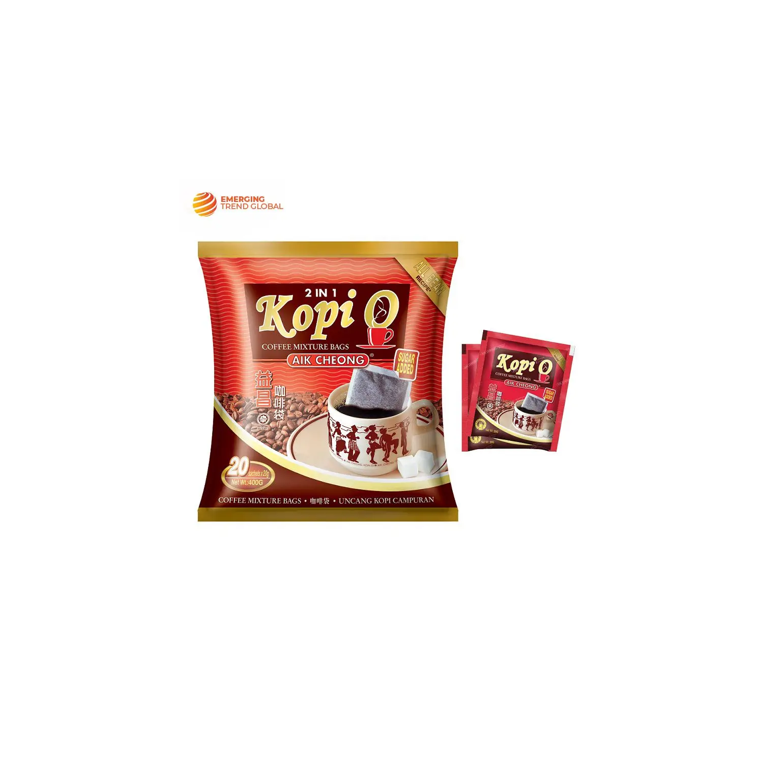 Supplier Wholesale New Arrival Neutral Instant Coffee Sugar Added 24 Months Shelf Life 10.3kg Weight Caffeinated Bag Packaging