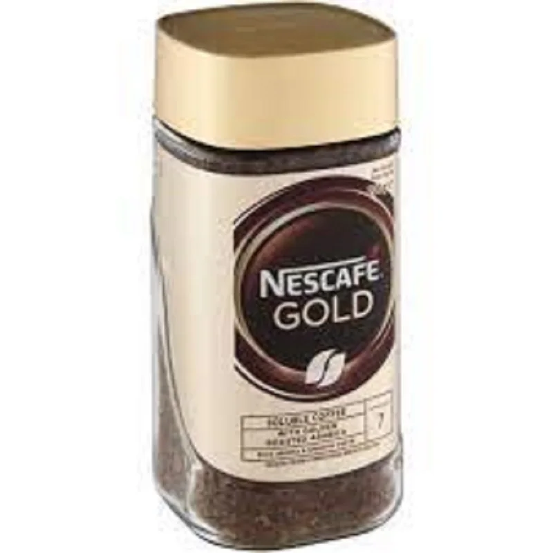 Nescafe растворимый кофе/оптовая продажа оригинальный Золотой 190 г (баночка) кофейный порошок