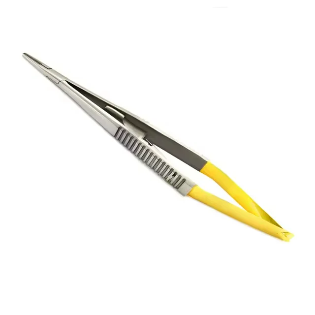 Precision Curved Micro Needle Holder Driver - Optimal Control for Fine Surgical Procedures and Delicate Operations