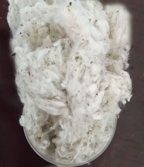 Lickerin fiber cotton droppings waste supplier Vietnam | carding fly waste cotton for Spinning yarn _ Ms. Min