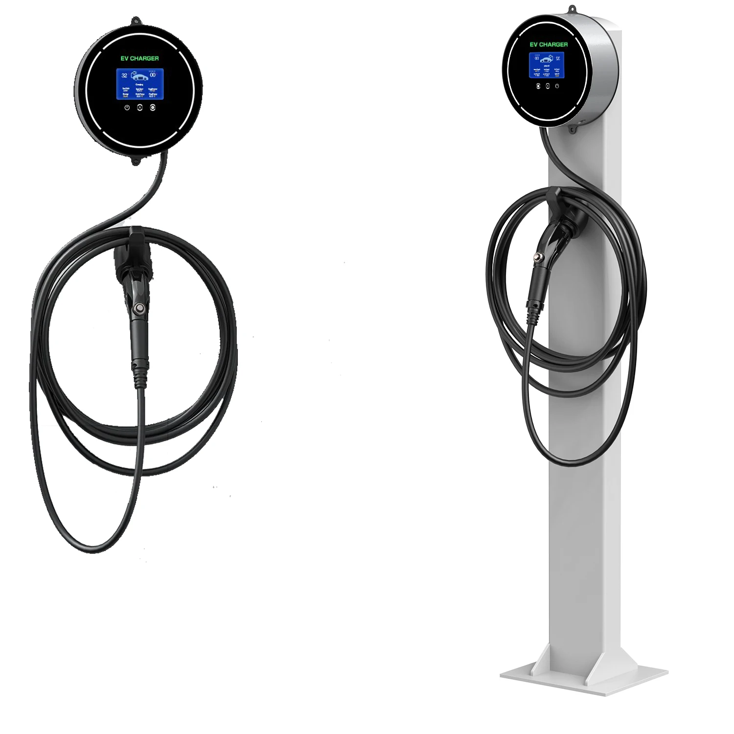 GOODLINK  high quality competitive price EV charging station type 1 plug  RFID and APP/WIFI/Bluetooth