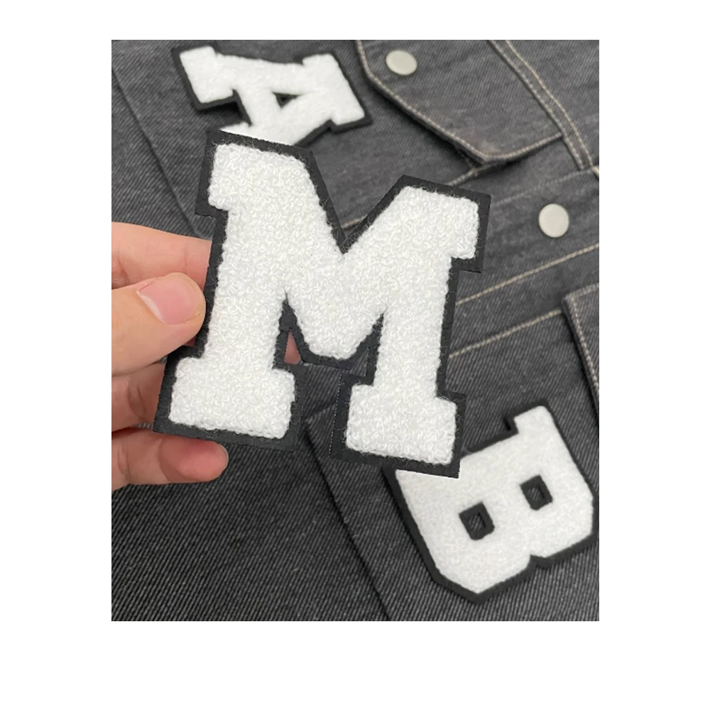 2022 Fashion Design Custom Colorful Appliques Laser Cut Cute House Logo Felt Embroidery Patches