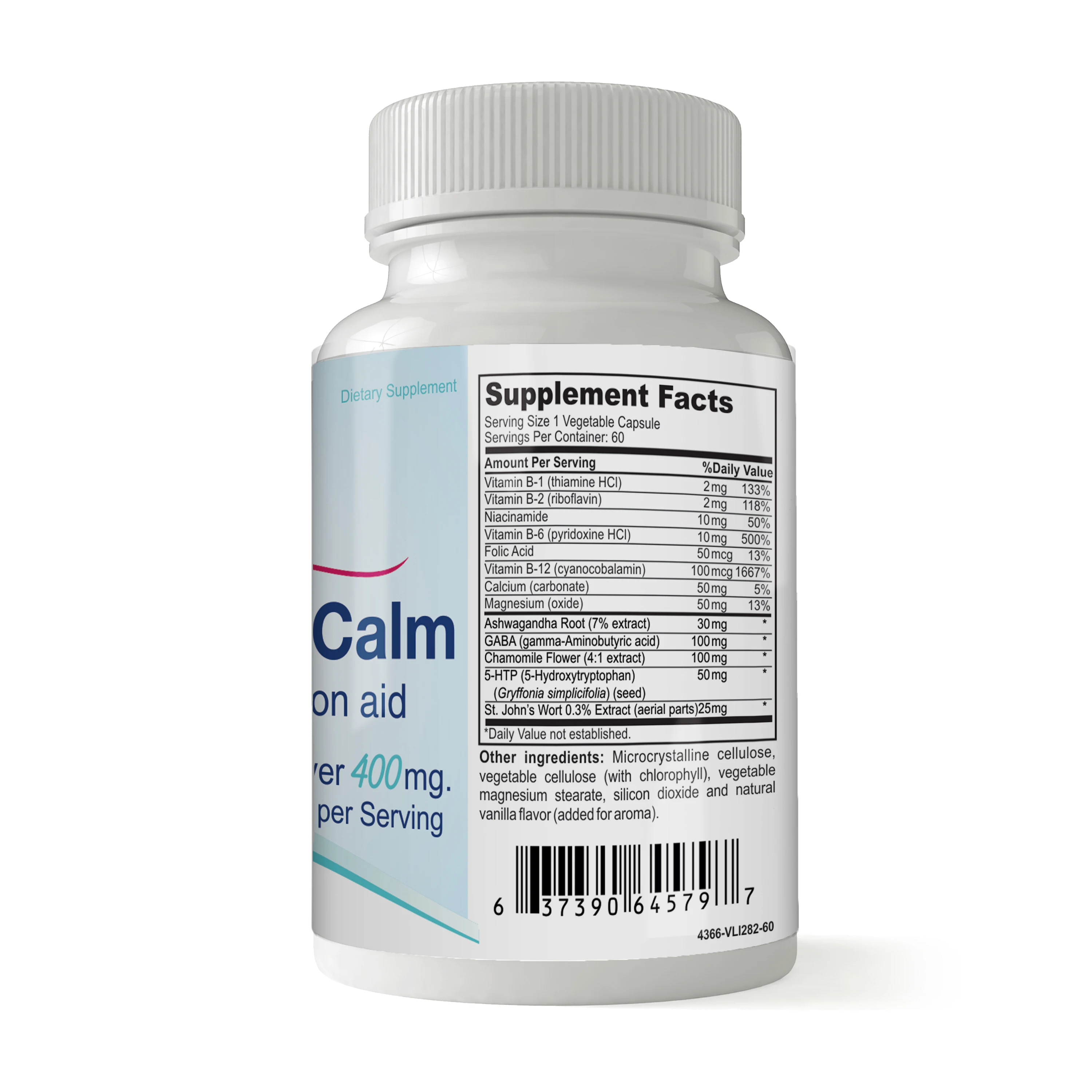 New Natural Relaxation Completely Calm Aid-Mood Formula (60 Capsules) Buy At Best Price