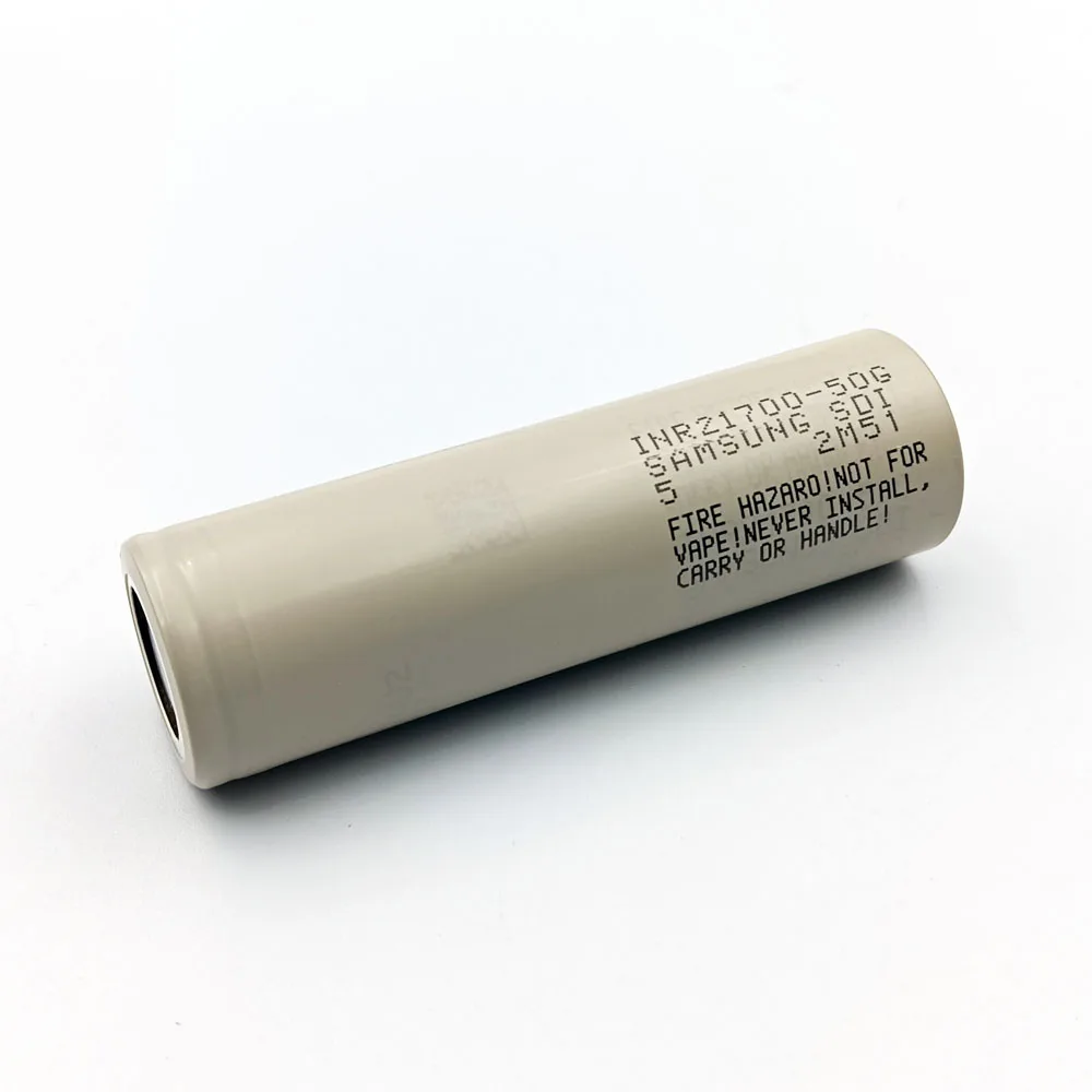 Натуральная аккумуляторная батарея Samsung 21700 4800 мАч 5000 INR21700-50G 3 6 В высокая скорость мытья посуды