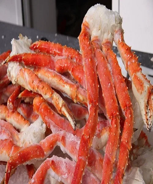 Wild Caught Frozen Alaskan King Crab Legs Boiled King Crab Legs in USA Style Time Packaging Weight Shelf Muscle Origin