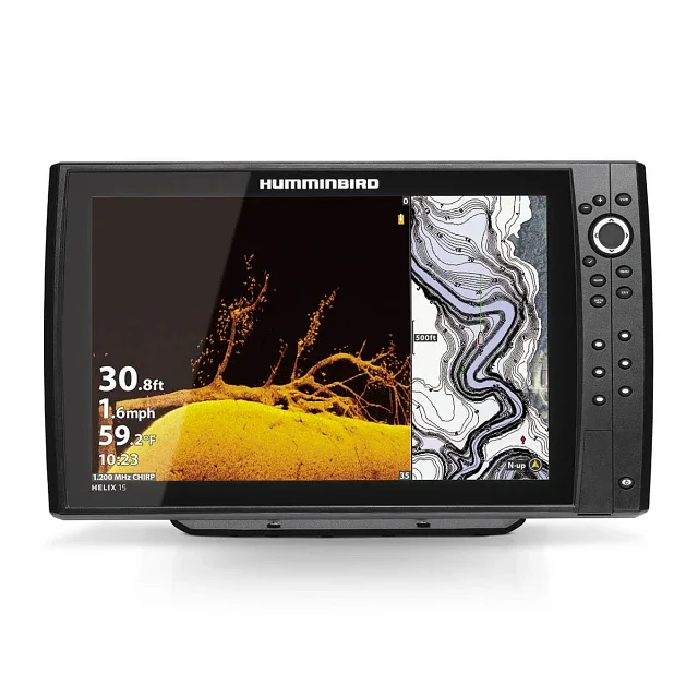 Sales Discounted Humminbird HELIX 15 CHIRP MEGA SI Fishfinder/GPS Combo G4N w/Transducer