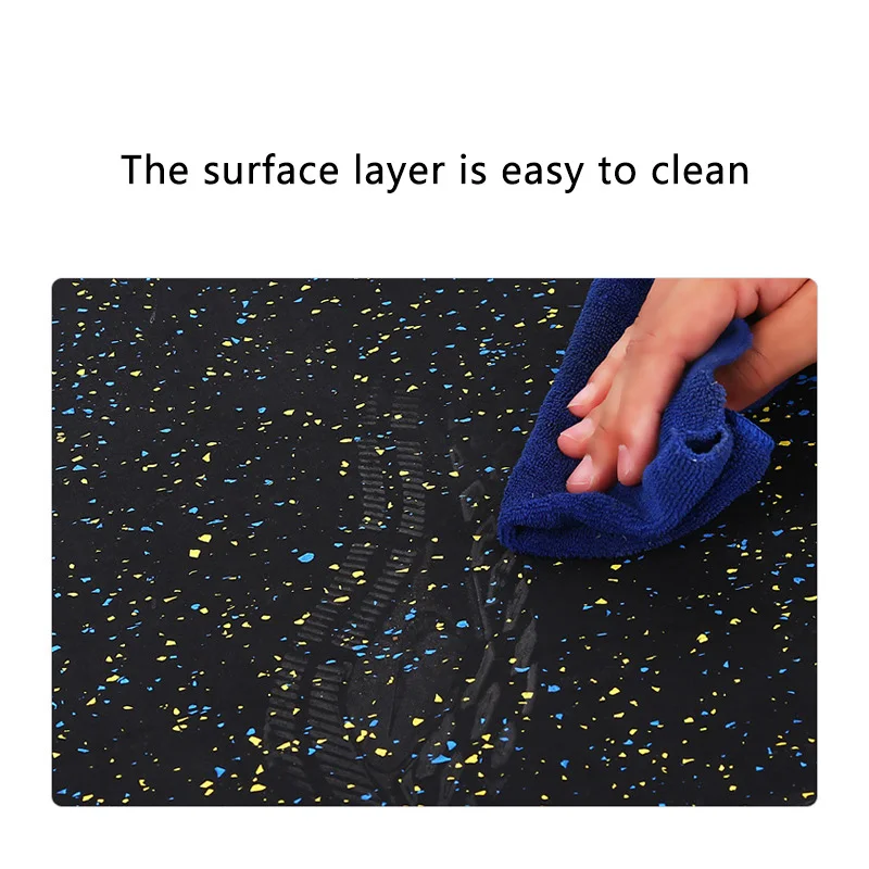 Anti-slip Rubber Tile Flooring School Gym Rubber Flooring 20mm Gym Mat Rubber Flooring