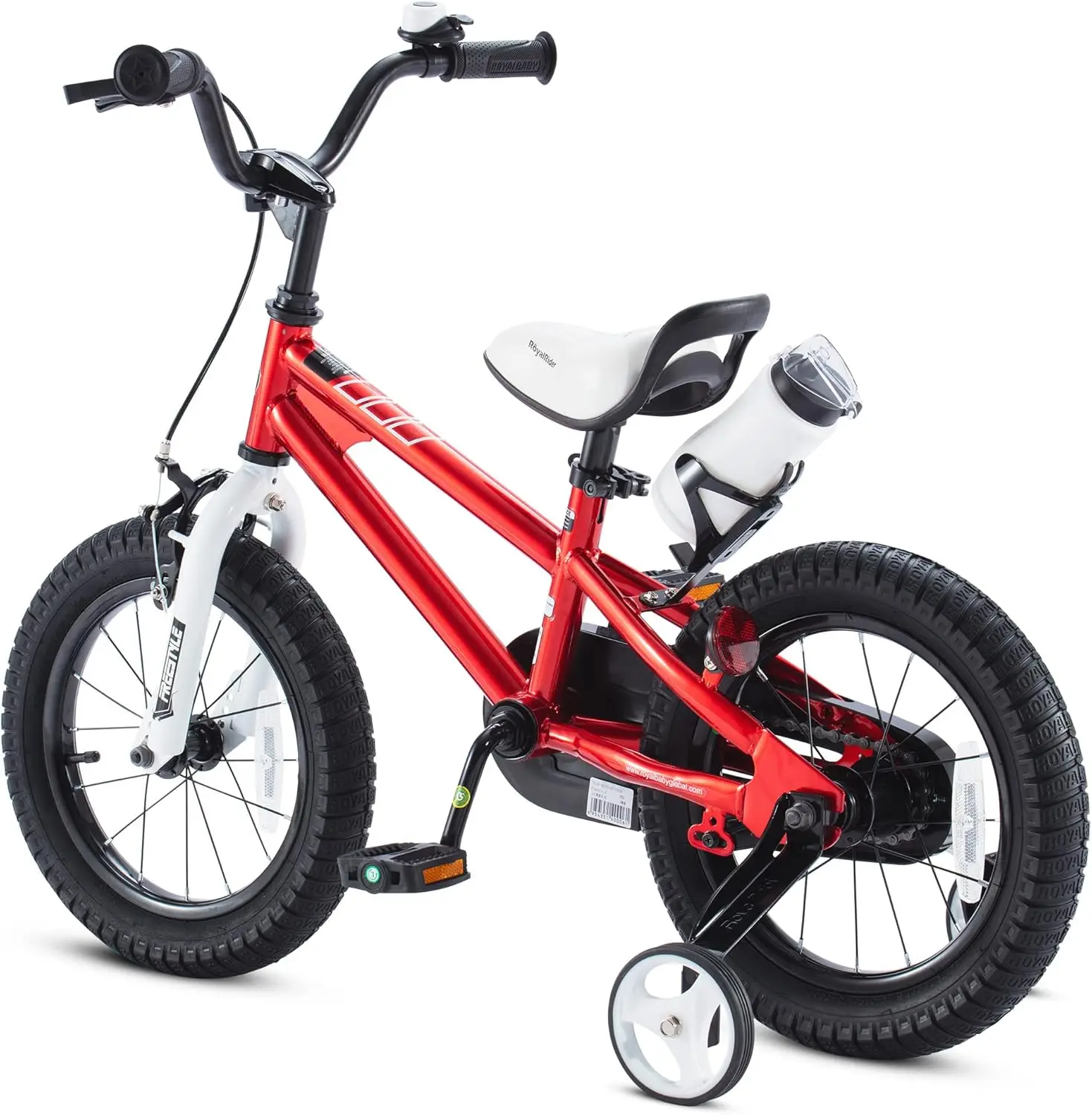 Freestyle Kids Bike 12 14 16 18 20 Inch Bicycle, Training Wheels or Kickstand Available, for Boys Girls Ages 3+