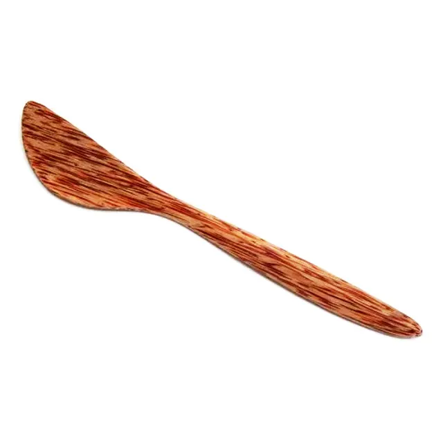 Customized logo Eco Friendly Cheap Price Natural Color Coconut Wooden Knife For Kitchen Made in Vietnam