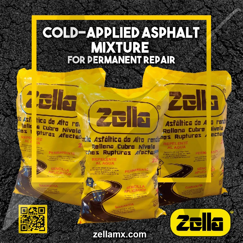 High-Perfomance Heavy Traffic Resistant Confined Asphalt Mix For Easy Fast And Economical Patching Potholes in Minutes