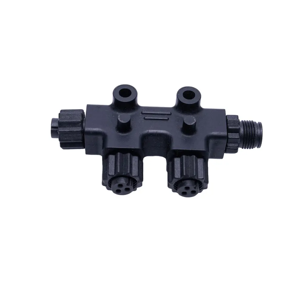 M12 4 ports multiple adaptor
