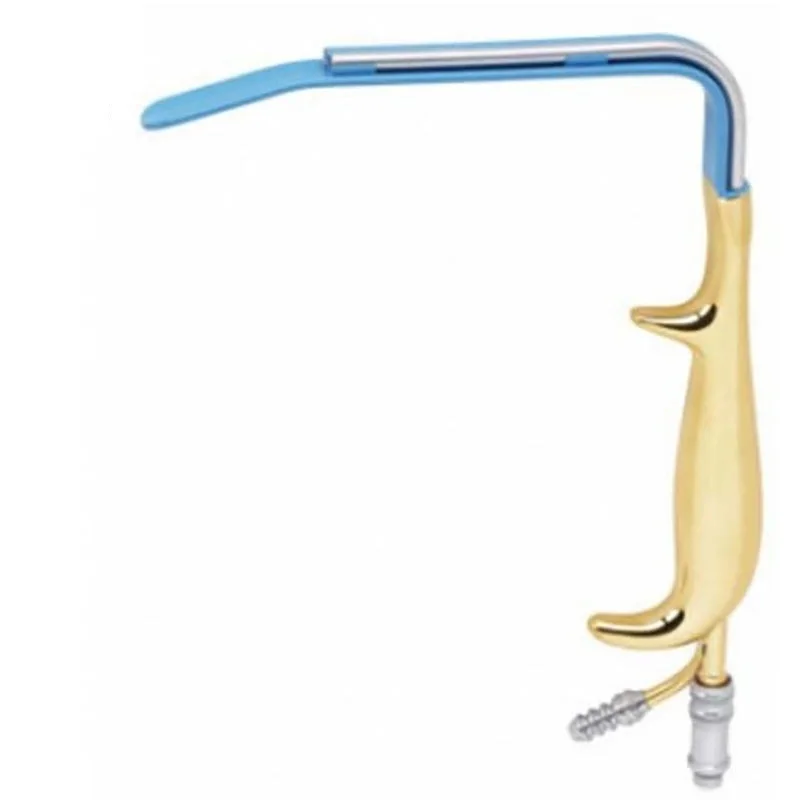 High Quality Brand New Retractor Insulated With Fiber Optic Light Guide and Suction Tube With Smooth End Medical Plastic Surgery