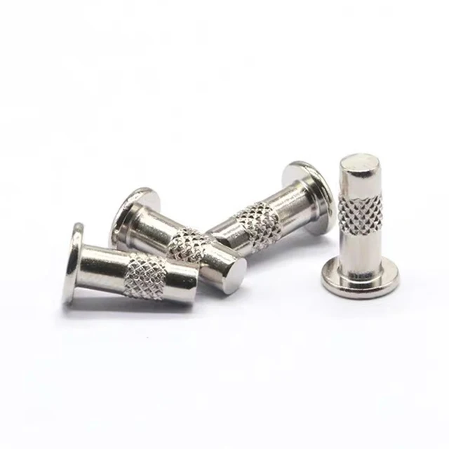 Manufacturers direct custom embossed rolling shaft cylindrical pin optical shaft stainless steel knurled shaft