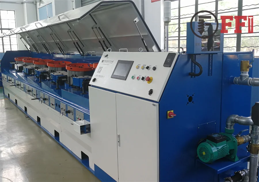 High speed direct drive servo motor wire drawing machine for tire wire