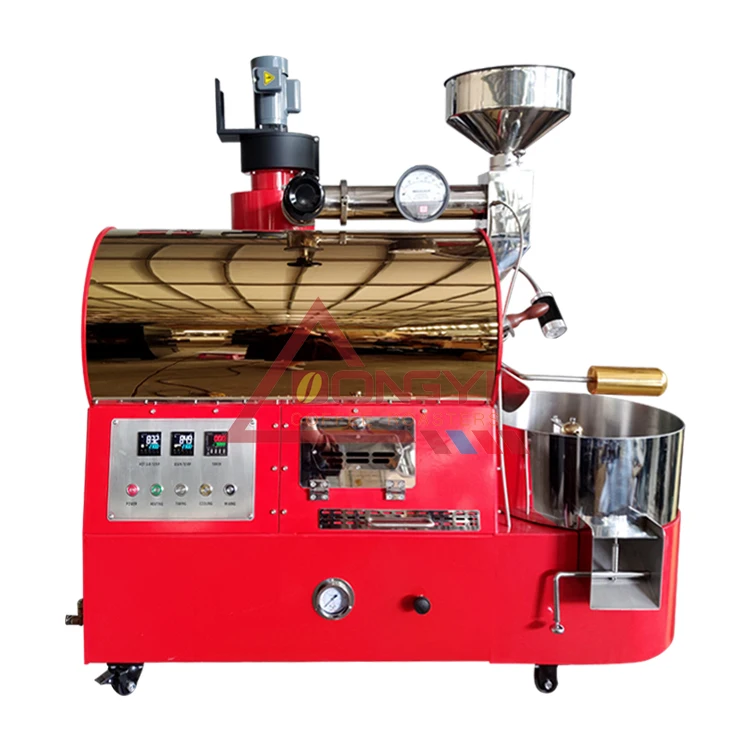 Electric Gas Coffee Roaster Coffee Bean Roasting Machine Dongyi Coffee Toaster with Gas Heating