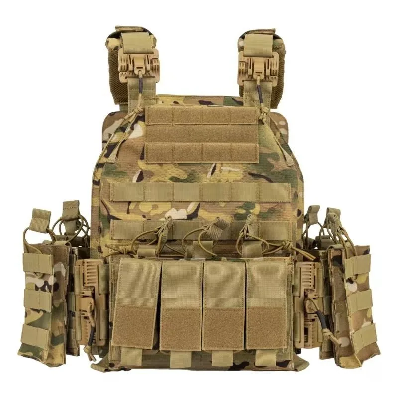 Training Climbing Vest Equipment Combat Vest Waterproof Oxford Tactical Gear Defense Custom CS Combat Vest