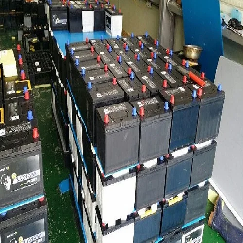 Drained Lead Battery Scrap