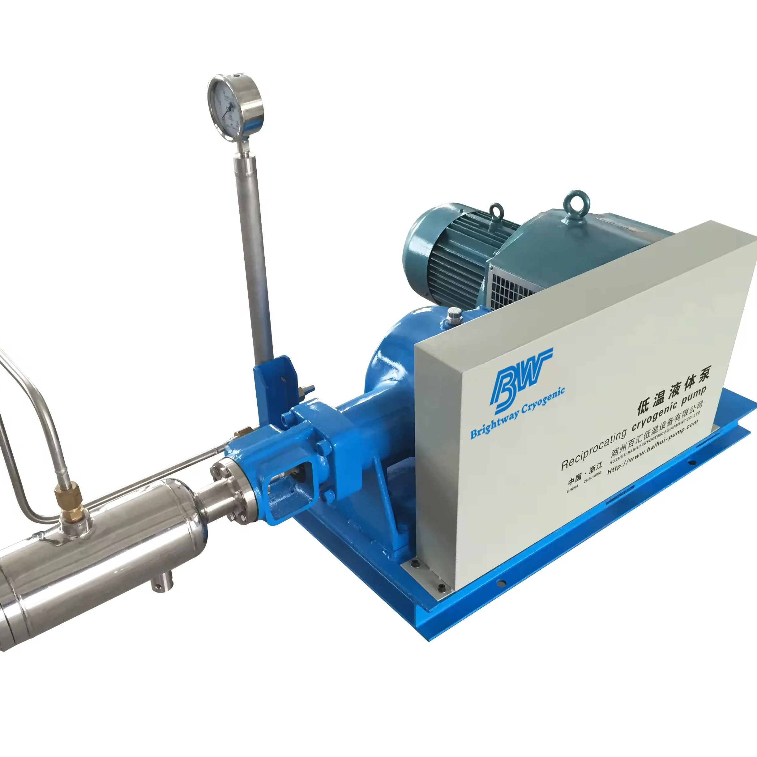 Stainless steel pump Cylinder Filling for liquid oxigen, nitrogen,Argon, nitrous oxide