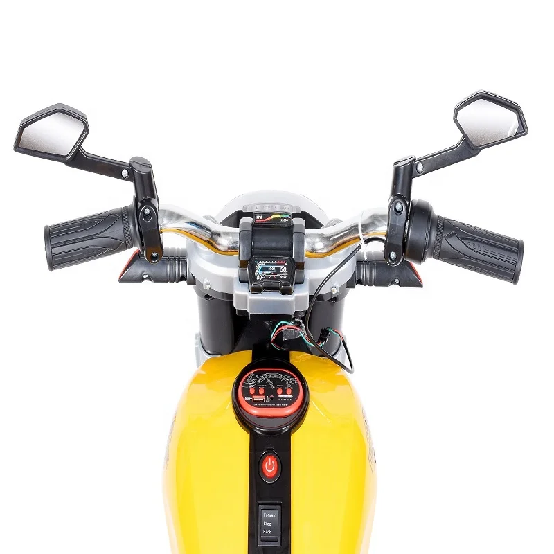 Ride On Bike Remote Control Latest And Unique Design Plastic Durable Body Good Grip Big Wheel For Smooth Riding Fun Activity