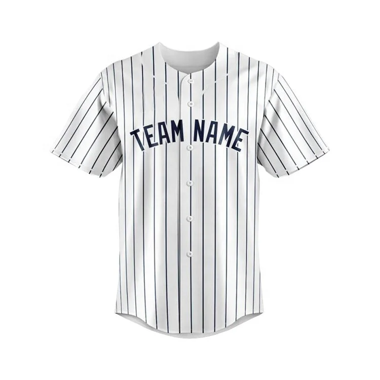 Custom Sublimated Plain Mesh Baseball Shirts Direct Factory Manufacturer High Quality BBJ-0005