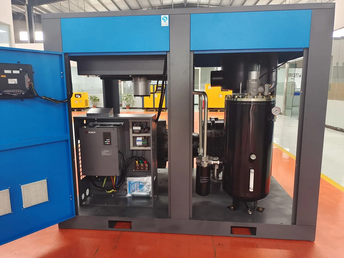 Промышленные компрессоры Airstone, 8 бар, 75 кВт, винтовой воздушный компрессор с переменной скоростью