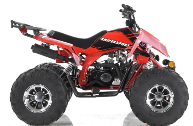 Лучший потрясающий 125cc Снайпер спортивный полностью автоматический ATV с реверсом для детей от 9 до 12 лет