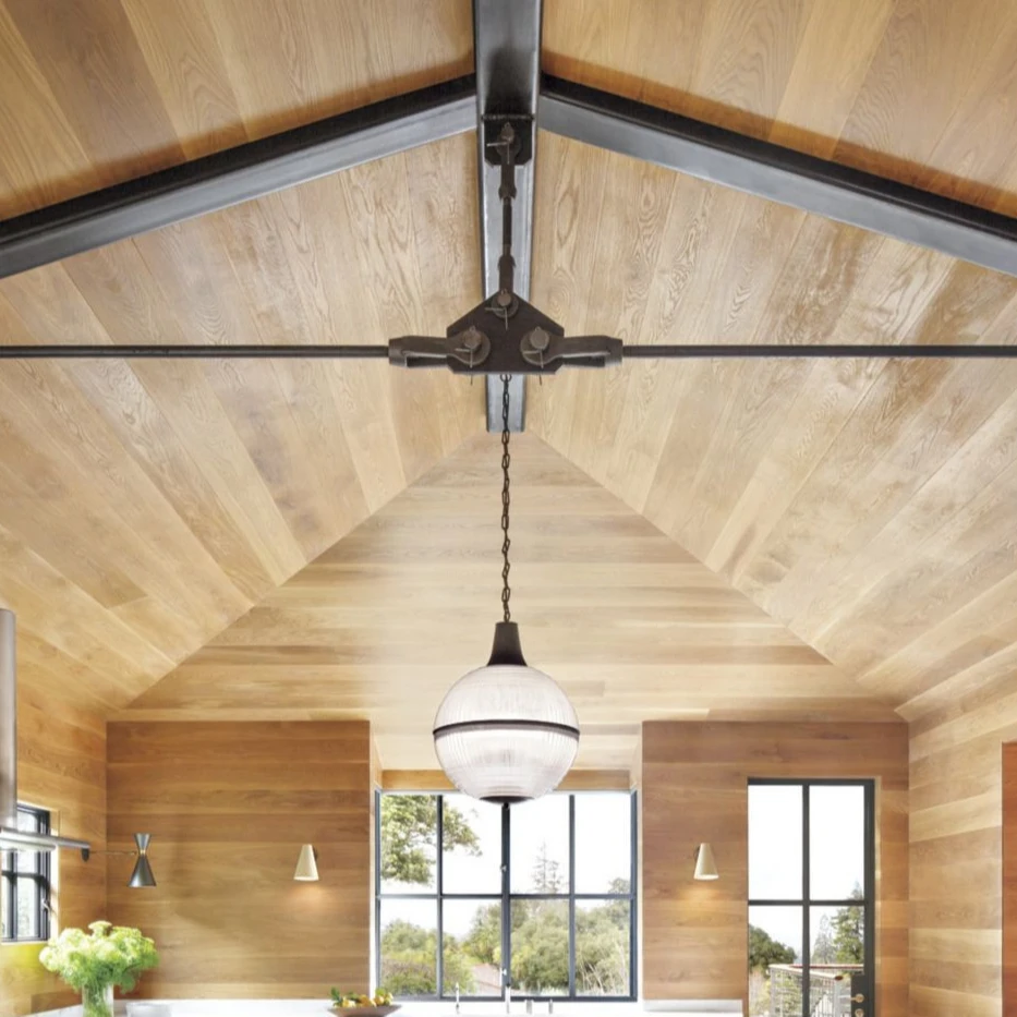 Good price Oak natural engineered wood interior ceiling