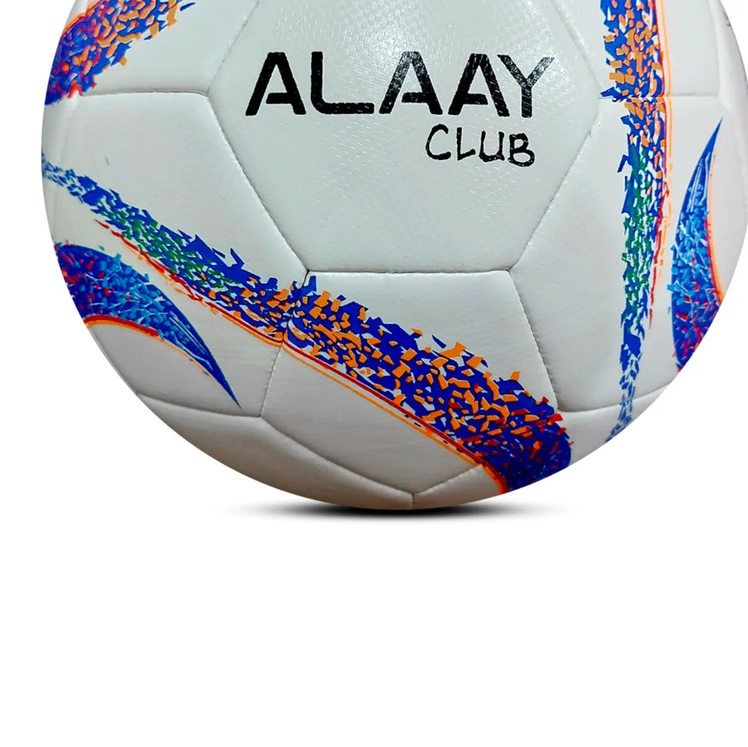 Alaay Club machine stitched Soccer Football with TPU High Quality machine stitched Soccer  Football