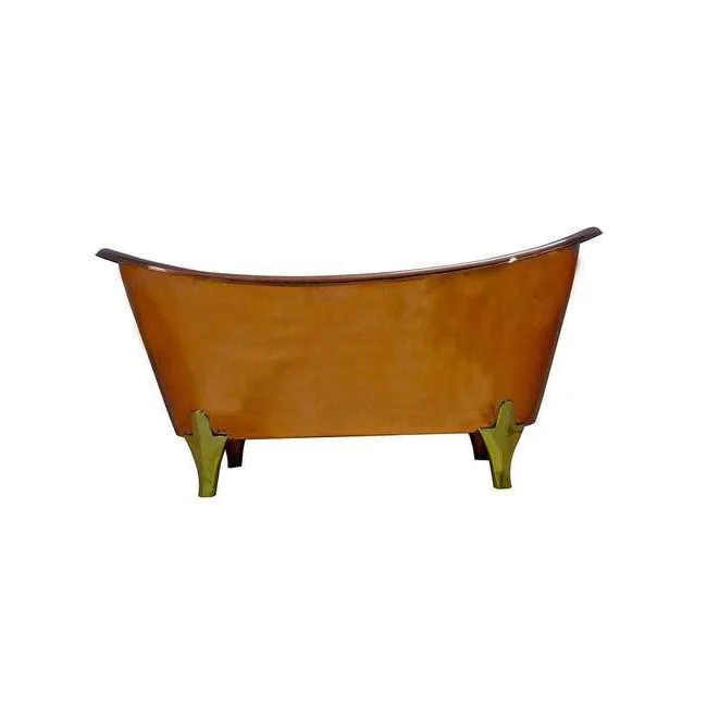 Attractive Designer Unique Stylish Modern Copper Bathtub Solid Surface Bathing Tub for Indoor Furniture At Affordable Price
