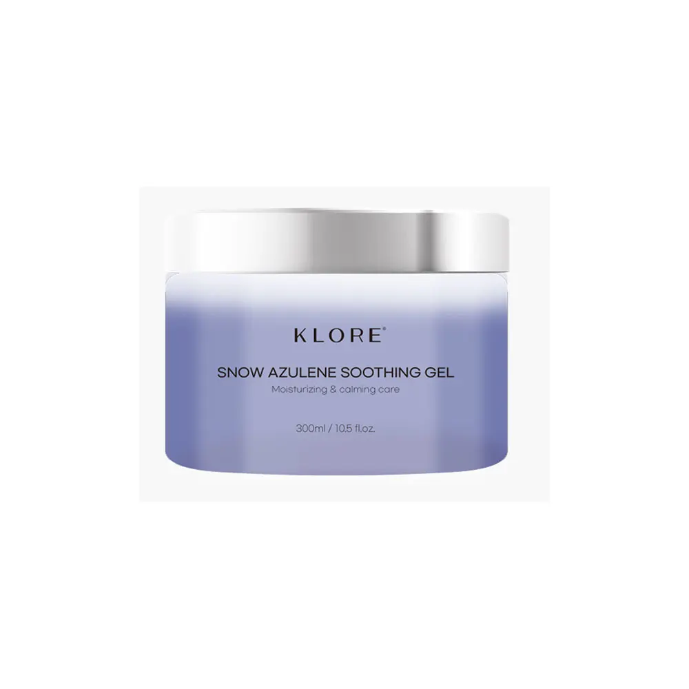 [JHCOSMETIC] Best Selling Facial Cream KLORE SNOW AZULENE SOOTHING GEL Calming Effect Moisturizing Care