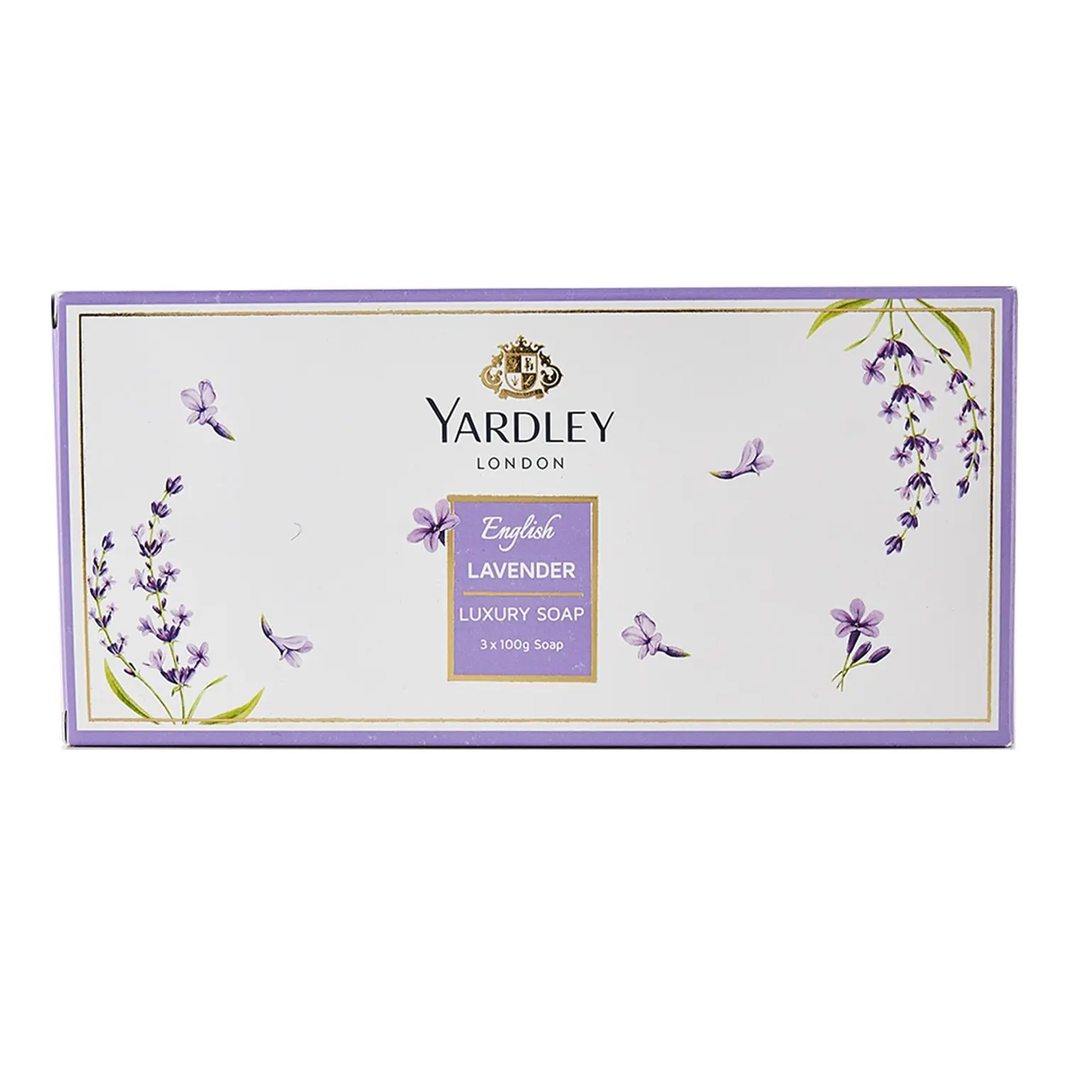 Роскошные ароматизированные мыла Yardley London английское Лавандовое женское одеколон в упаковке из 3 штук