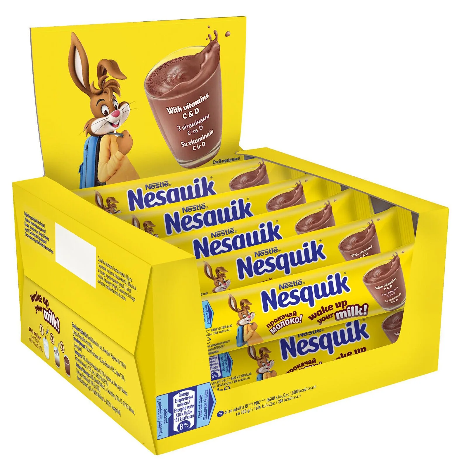 Nes-quik шоколадное сухое молоко 420gr со вкусом настоящего какао у нас есть все время свежий бульон и новое свидание