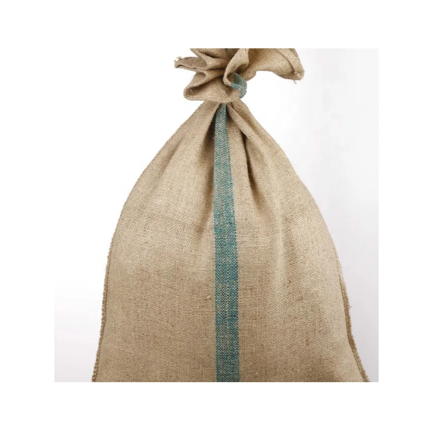 Wholesale Eco Friendly Custom Printed Used Gunny Bag Jute Sack for Rice Sugar Coffee & Others Use Jute Bag Good Quality