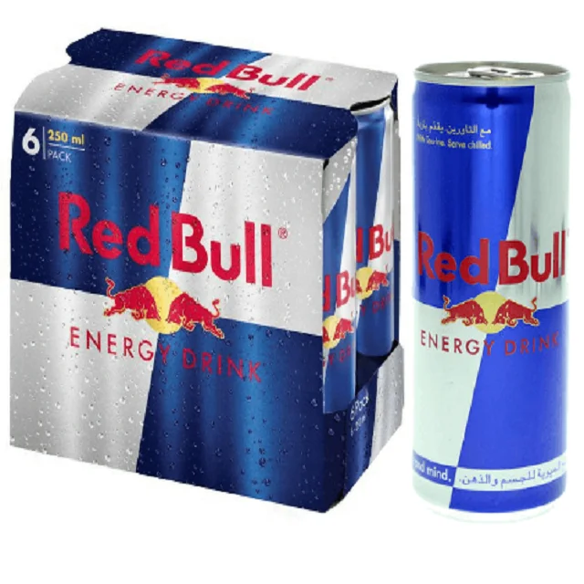 Оригинальный Энергетический Напиток Red Bull объемом 250 мл от нашей компании/Энергетический Напиток Red Bull объемом 250 мл