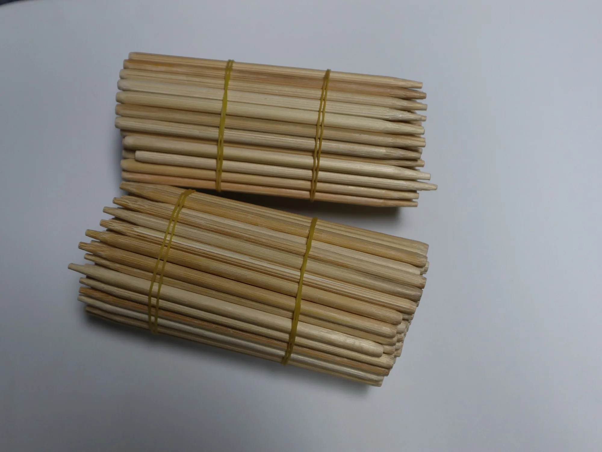 Fresh Bamboo Skewers Seaside BBQ Grill Durable Barbecue Sticks Meat Skewer For Party