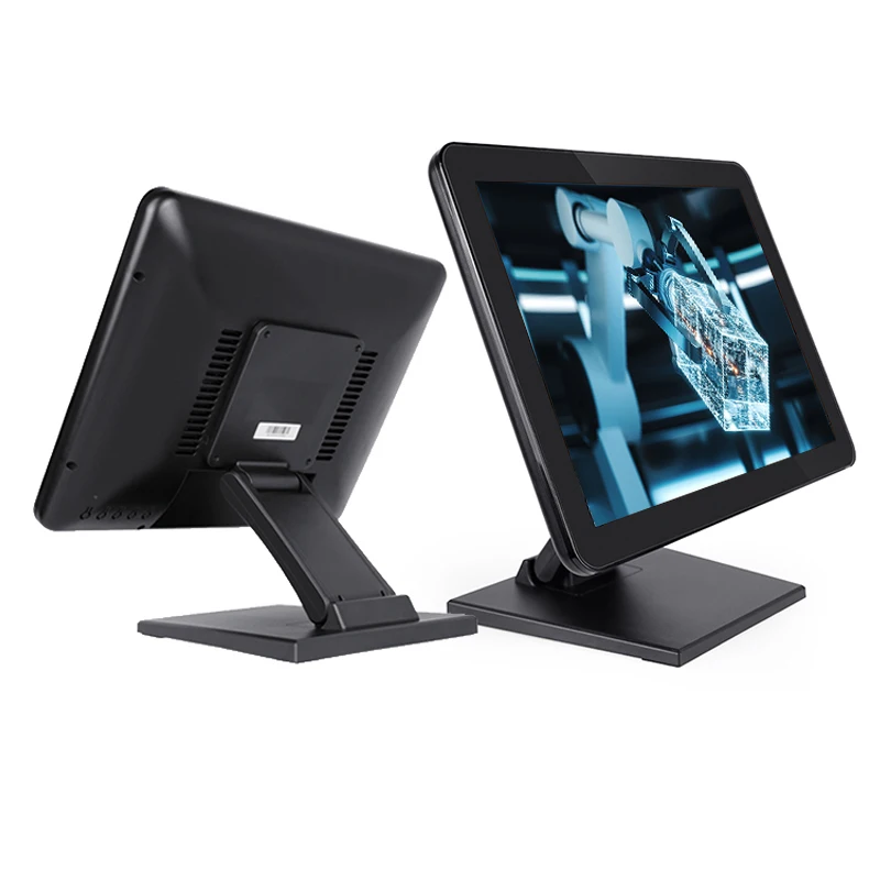 Factory 15 Inch Pos Lcd Tft Touchscreen Full Flat Hd Panel Capacitive Touch Screen Monitor