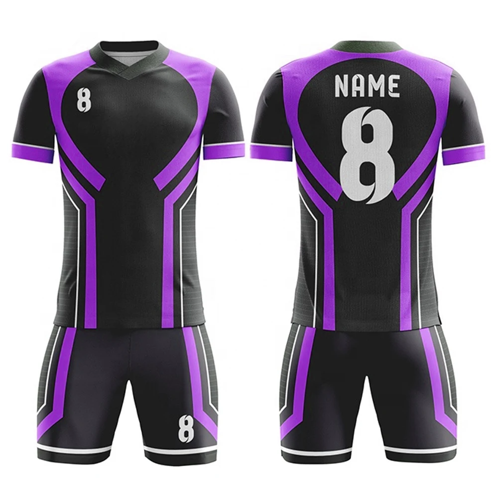 Soccer Uniform 100% Polyester Unisex Comfortable Shirts & Tops Customized Logo Printing Polyester Spandex Accept Customized Size