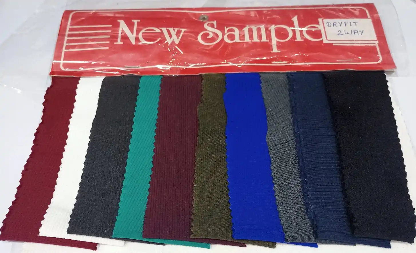 Pro-Grade Polyester Fabric for Activewear - 2-Way Dry Fit Technology for Enhanced Moisture Management