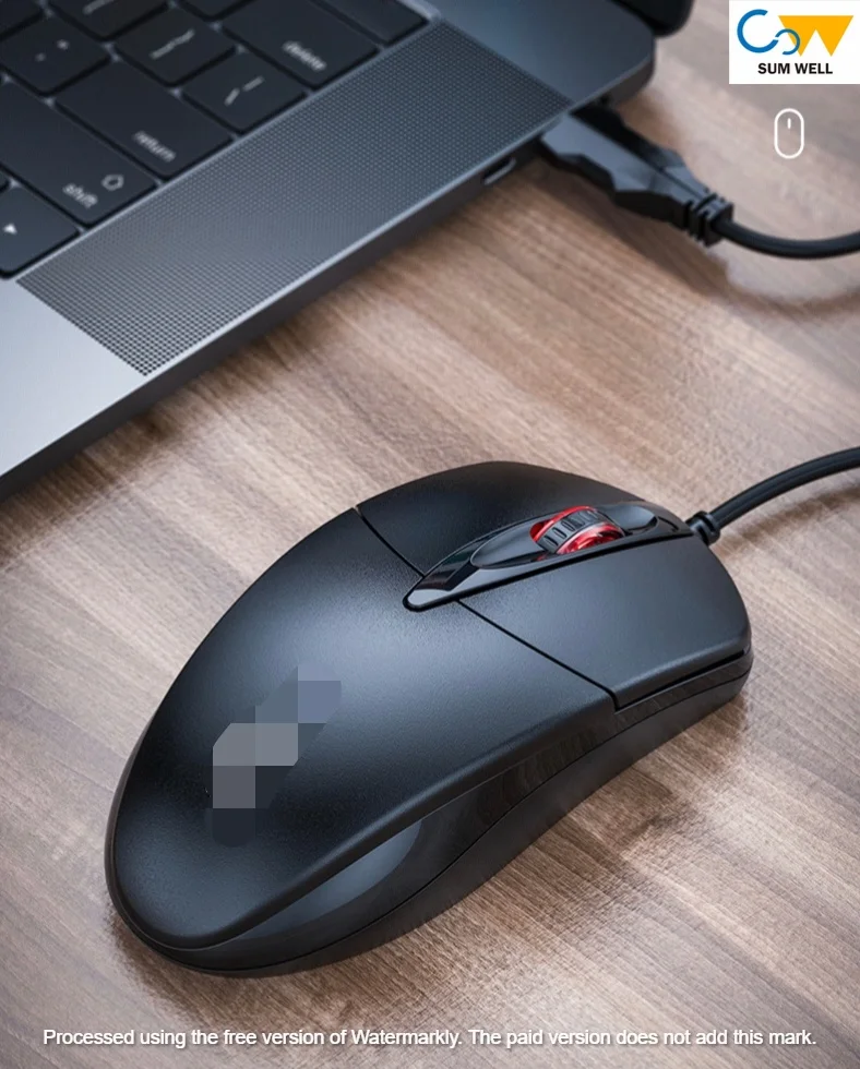 Mouse Silent Wired USB Home Silent Office Desktop Laptop Business E-Sports Game cf