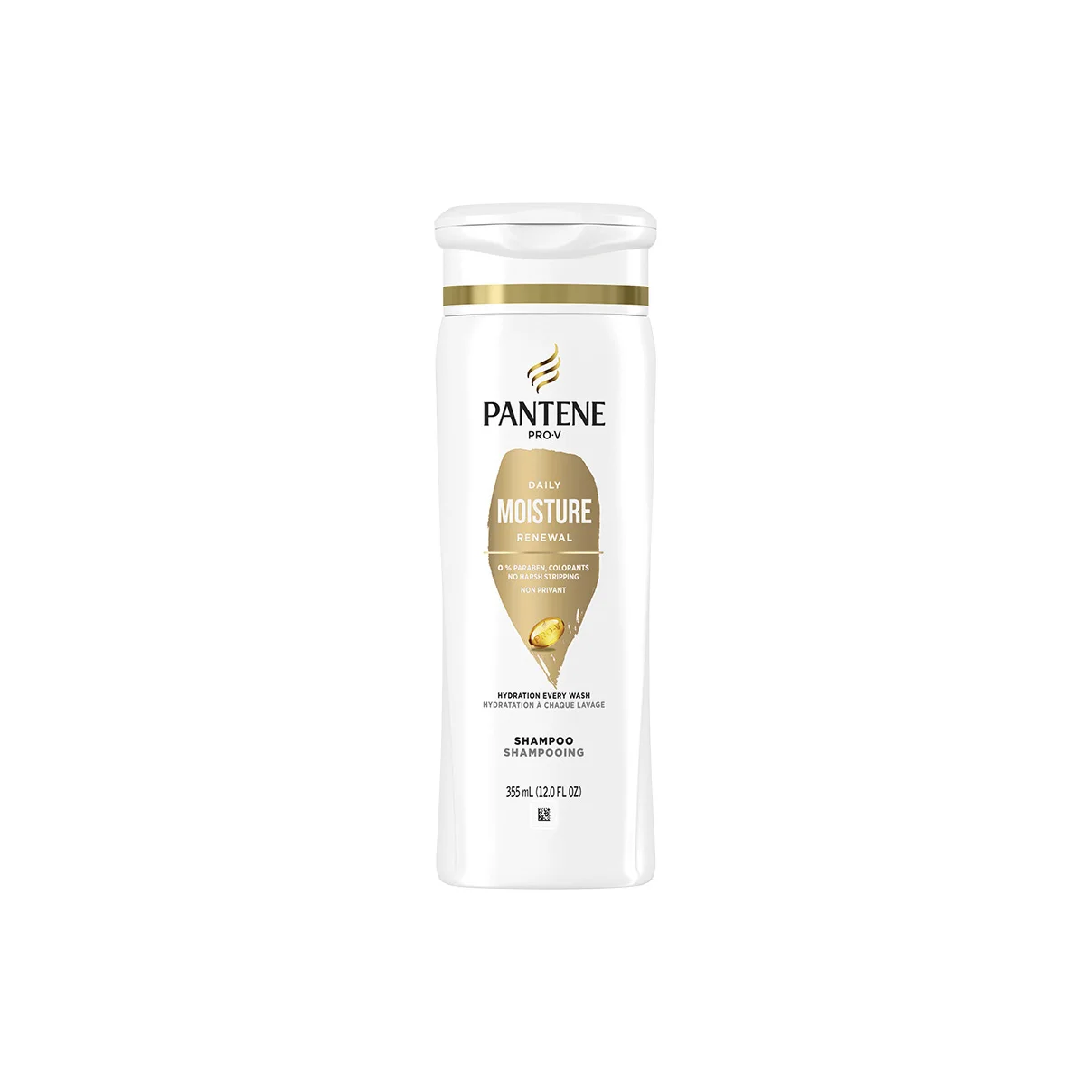 Pamper your hair with Pan-tene shampoo, designed for all hair types and needs.