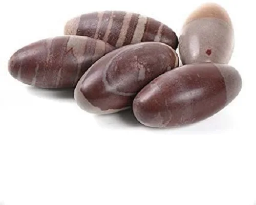Narmada Shivling 11 Pcs Set Semi-Precious Stone Spiritual Religious Shiva Lingam