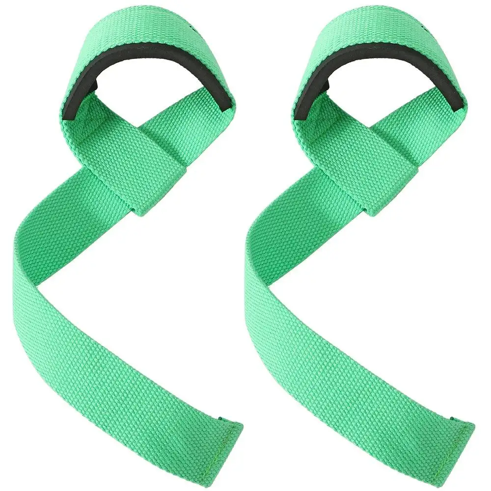 New Design Workout Heavy Duty Fitness Gym Powerlifting Wrist Support Wraps Weightlifting Figure Weight Lifting Straps