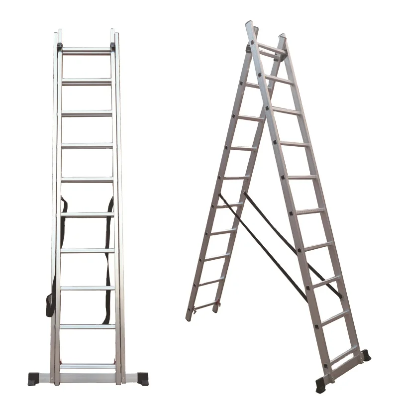 High quality aluminum alloy ladder thickened combination ladder household foldable ladder