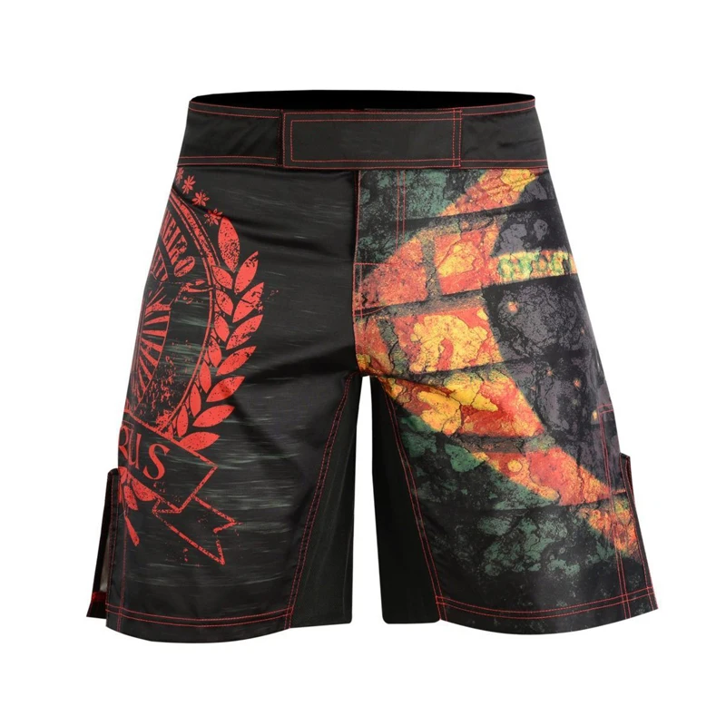 MMA Shorts Grappling Kick Boxing Mens Muay Thai Cage Fighting with High Quality Material Wholesale Price