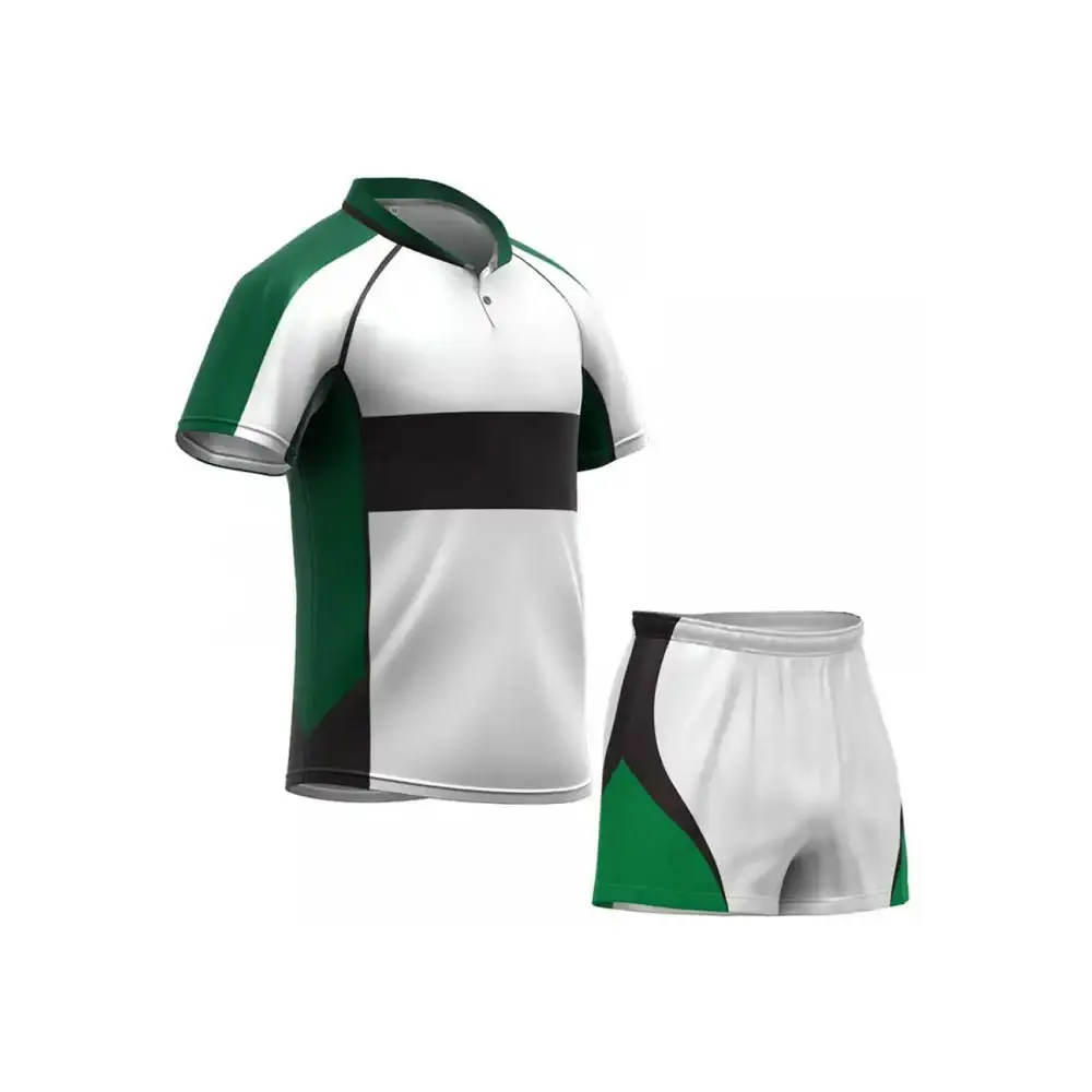 Hot Sale Game Wear Rugby Uniform Custom Logo Printed Design Your Own Rugby Uniform