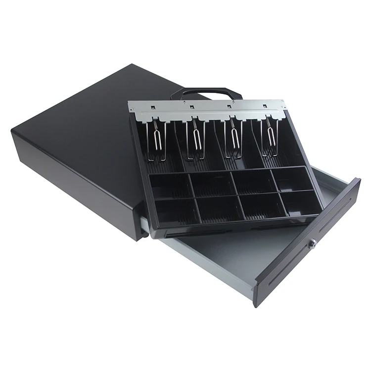 Factory Direct Customizable Metal Register Storage Counters Various Styles Cash Drawer Box For Direct Sales