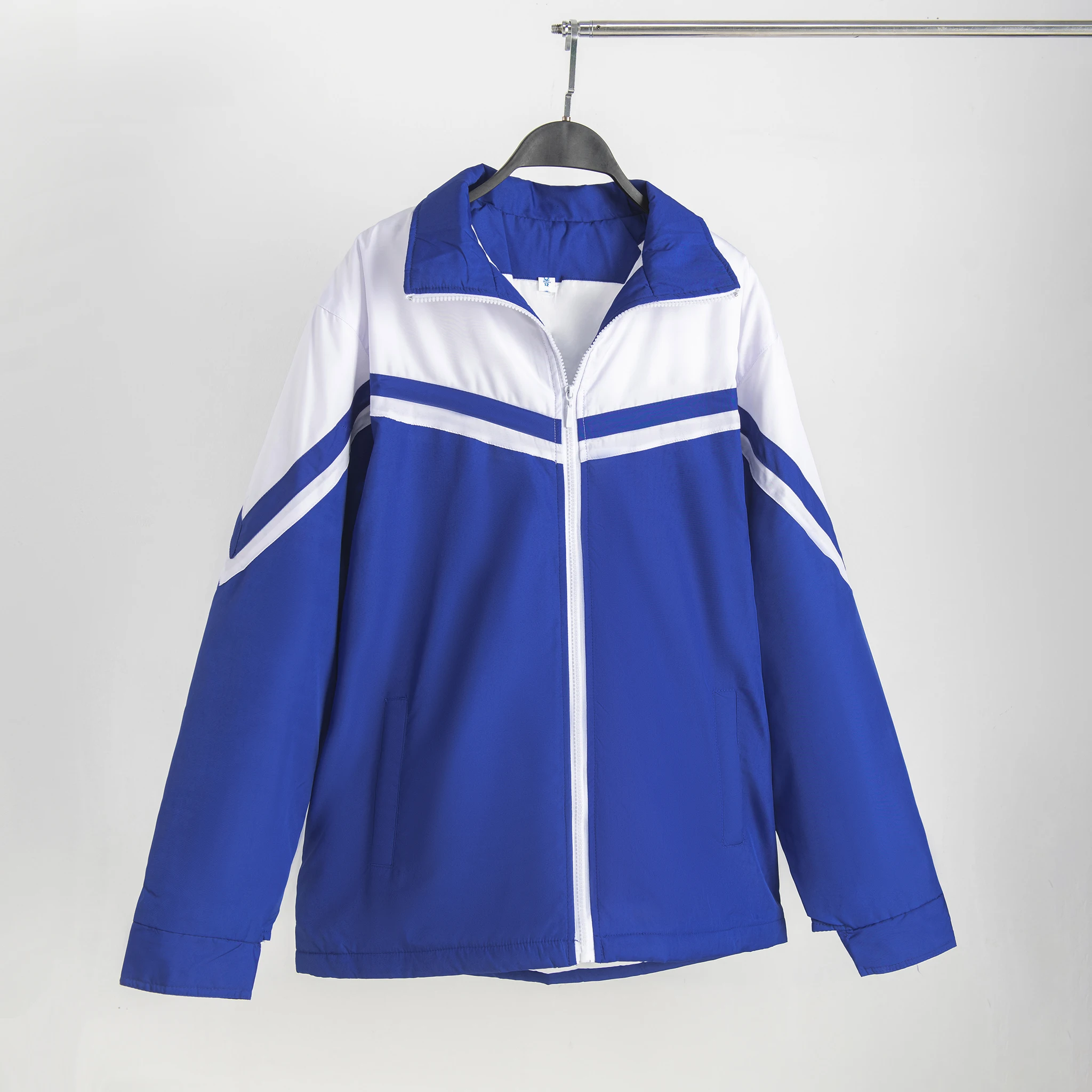 Long Sleeve School Uniform Jacket Warm Comfortable For Winter and Classroom or Casual Wear Horizontal Stripe Pattern