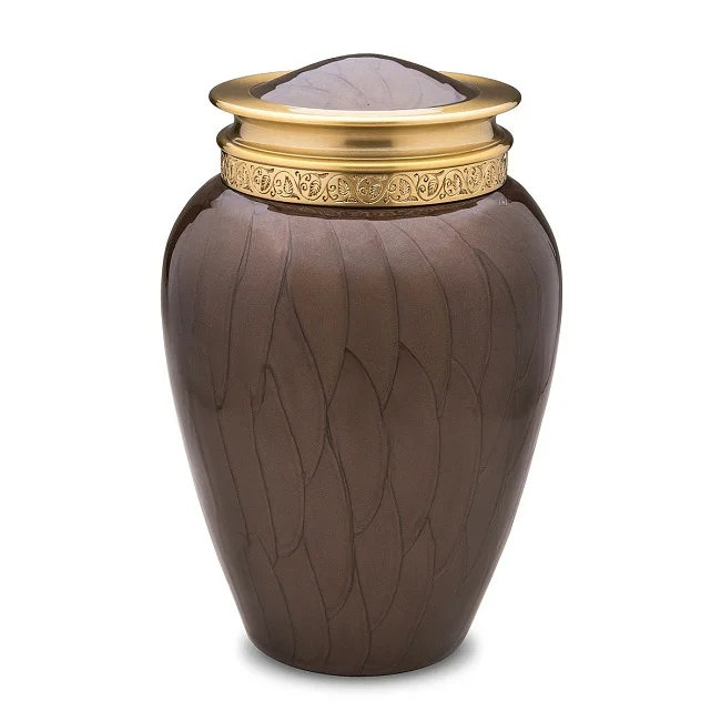 Best Selling Cremation Urns For Human Ashes Funeral Supplies Metal Cremation Urn Premium Quality customized size
