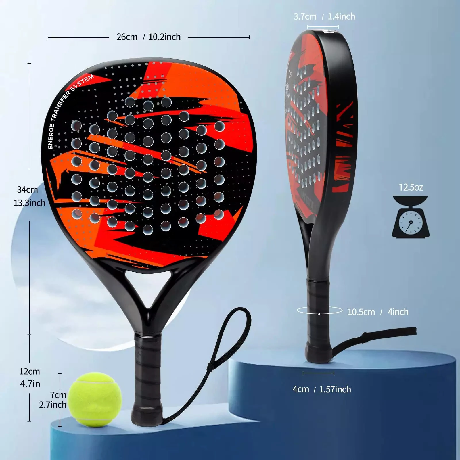 Профессиональные теннисные ракетки из углеродного волокна с логотипом на заказ